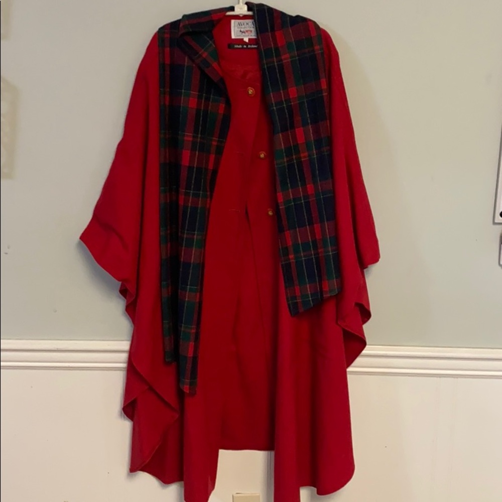 Woman’s Cape, sewn in scarf